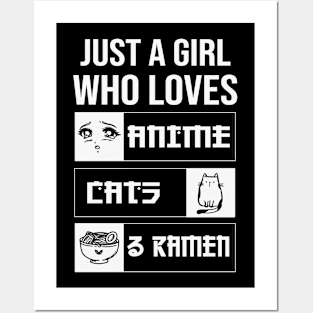 Just a girl who loves anime, cats, and ramen! Posters and Art